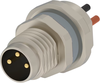 T4070014031-001 AMP Sensor-Aktor Rundsteckverbinder Bild 1