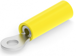 Isolierter Ringkabelschuh, 0,12-0,4 mm², AWG 26 bis 22, 3.51 mm, gelb