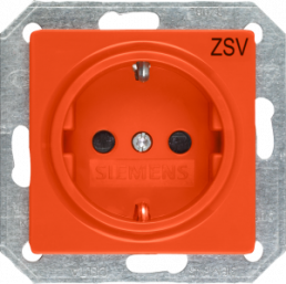 SCHUKO-Steckdose, orange, 16 A/250 V, Deutschland, IP20, 5UB1901