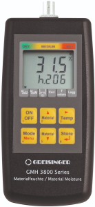 Materialfeuchte- und Temperaturmessgerät GMH3831