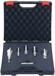 Einschnittgewindebohrer-Sortiment für Kabelverschraubungen, M12, M14, M16, M20, M25, M32, 05979
