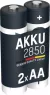 5035202 Ansmann Rundzellen-Akkus, 9V-Block-Akkus