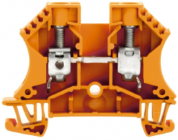 Durchgangsklemme, Schraubanschluss, 1,5-16 mm², 2-polig, 57 A, 8 kV, orange, 1020360000