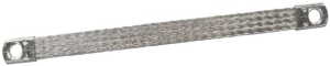 Masseband, konfektioniert, Kupfer, verzinnt, 25 mm², (L x B) 220 x 22.5 mm, Loch-Ø M8, 4571128