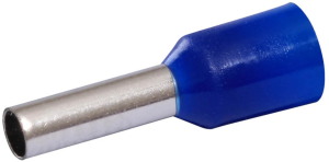 Isolierte Aderendhülse, 2,5 mm², 8 mm lang, blau, 22C429