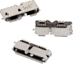 WR-COM USB 3.0 Micro Typ B horizontal SMT, 692622030100