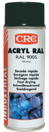 CRC Acryl Schutzlackspray 31063, tiefschwarz glanz, RAL 9005g