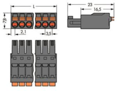 714-106/000-047 WAGO Steckverbindersysteme Bild 2
