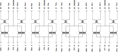 HX1234NL Pulse Electronics GmbH Übertrager Bild 2