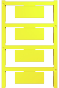 Polyamid Kabelmarkierer, beschriftbar, (B x H) 40 x 16 mm, gelb, 1045630000