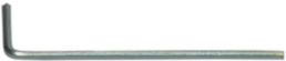 Stiftschlüssel, 2 mm, Sechskant, L 55 mm