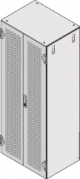Varistar Doppeltür, perforiert, IP 20, 3 Punktunkt-Verriegelung, 3 Scharniere, 2000 B x 600 T