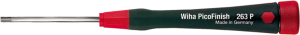 Schraubendreher, 0,7 mm, Sechskant, KL 40 mm, L 134 mm, 00519
