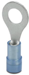 Isolierter Ringkabelschuh, 1,5-2,5 mm², AWG 16 bis 14, 6.5 mm, M6, blau