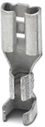 Unisolierte Flachsteckhülse, 4,8 x 0,5 mm, 1,5 bis 2,5 mm², AWG 16 bis 14, Messing, verzinnt, 3240157