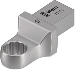 Einsteck-Ringschlüssel, 13 mm, 122 mm, 50 g, Chrom-Vanadium Stahl, 05078626001