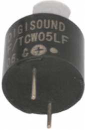 Signalgeber, 85 dB, 12 VDC, 30 mA, schwarz