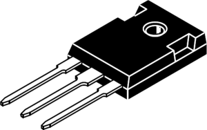 Bipolartransistor, PNP, 1.5 A, 60 V, THT, TO-247, TIP2955G
