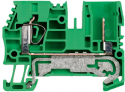 Schutzleiter-Reihenklemme, Steckanschluss, 0,5-6,0 mm², 2-polig, 8 kV, gelb/grün, 1854970000
