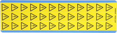 PESC-J-AT Panduit Prüfplaketten, Schilder und Bänder Bild 2