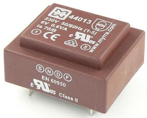 Elektronischer Transformator, 0.6 VA, 12 V, 50 mA, 44015