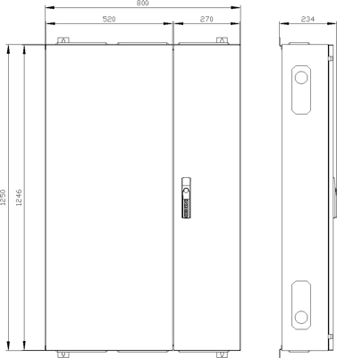 8GK1122-6KA32 Siemens Schaltschränke, Serverschränke Bild 2