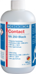Cyanacrylat Kleber 500 g Flasche, WEICON CONTACT VA 250 BLACK 500 G