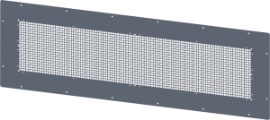 SIVACON, Dach, mit Lüftungsöffnungen, IP20, B: 1200 mm, T: 400 mm, verzinkt, 8MF10242UD200A