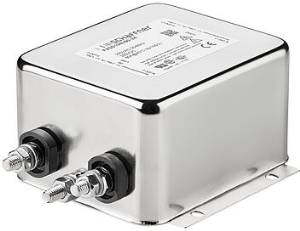 1-Stufen Filter, 50 bis 400 Hz, 10 A, 250 V (DC), 250 VAC, 800 µH, Flachstecker 6,3 mm, FN2010-10-06