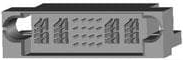 Stiftleiste, 20-polig, RM 2.54 mm, abgewinkelt, schwarz, 4-6450330-9