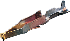 Federkontakt, 0,75-1,5 mm², Crimpanschluss, vergoldet, 21100-294