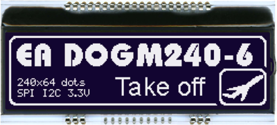 EA DOGM240S-6 DISPLAY VISIONS LCD-Module