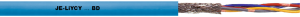 PVC Datenkabel, 4-adrig, 0,5 mm², blau, 0034220