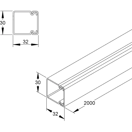 HKL3030.1 Kleinhuis Kabelkanäle Bild 2
