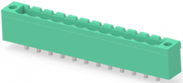 Leiterplattenklemme, 12-polig, RM 5.08 mm, 0,05-3 mm², 15 A, Stift, grün, 1-796867-2