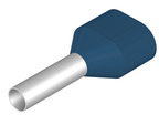 Isolierte Aderendhülse, 2,5 mm², 19 mm/10 mm lang, blau, 9004430000