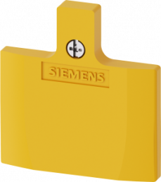 Positionsschalter, Quader, breit, (L x B x H) 53 x 50 x 6 mm, gelb, für Serie 3SE52, 3SE5240-0AA00-1AG0