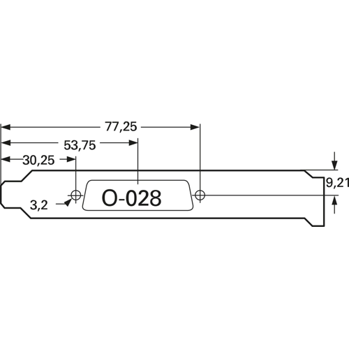 KHPC 028 O Fischer Elektronik Leiterplattenbefestigung Bild 2