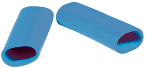 Schutz und Isoliertülle, Innen Ø 10 mm, L 35 mm, hellblau, PCR, -30 bis 90 °C, 0201 0007 020