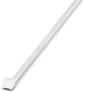 Kabelbinder, Polyamid, (L x B) 290 x 3.6 mm, Bündel-Ø 3 bis 80 mm, transparent, -40 bis 85 °C