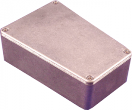 Aluminium Gehäuse, (L x B x H) 112 x 79 x 35 mm, lichtgrau (RAL 7035), IP54, 1590TRPBLG