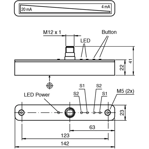 191139 PEPPERL+FUCHS Näherungsschalter, Reedschalter Bild 2