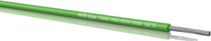 TPE-Schaltlitze, UL-Style 11959/11960, 3,29 mm², AWG 12, grün, Außen-Ø 3,1 mm