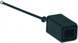 Schutzkappe für Push-Pull Steckverbinder, schwarz, 09458450014