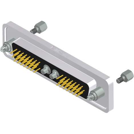 15-006003 CONEC D-Sub Steckverbinder Bild 2