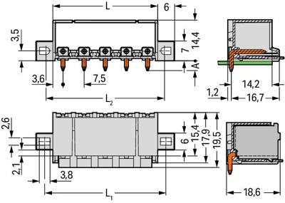 2092-3425/205-000 WAGO Steckverbindersysteme Bild 2