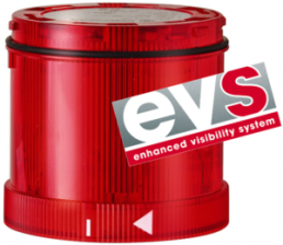LED-EVS-Element, Ø 70 mm, rot, 24 VDC, IP65