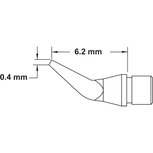 MFT-7CNB6204 METCAL Lötspitzen, Entlötspitzen und Heißluftdüsen Bild 3