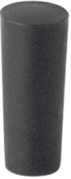 Hebelaufsteckkappe, Ø 6.4 mm, (L) 15 mm, schwarz, für Kippschalter, 203.105.011