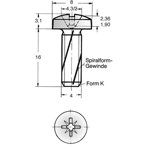001.38.461 Ettinger Schrauben, Gewindestangen Bild 2